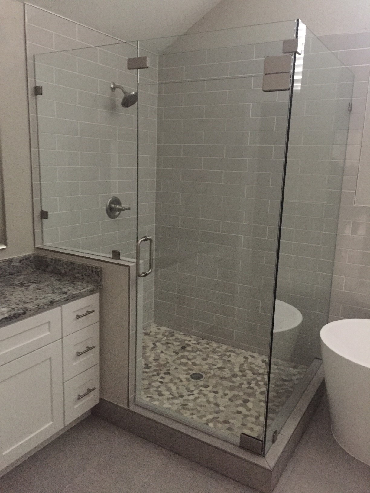 Frameless Shower Portfolio page, example pictures of our work!